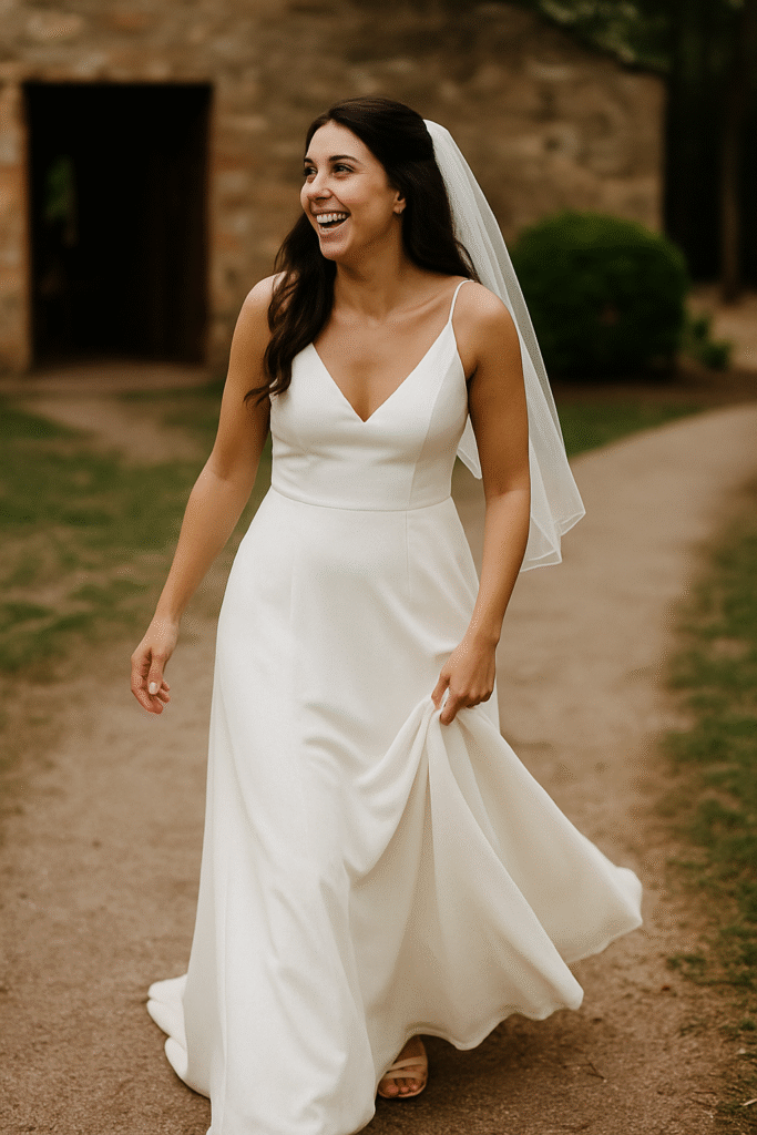 natural wedding makeup in Chicago with lashes and nude lip